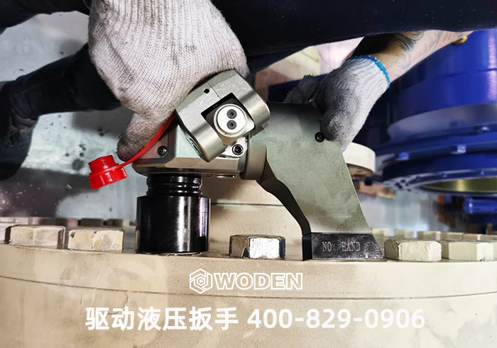 沃顿驱动液压扳手应用情景