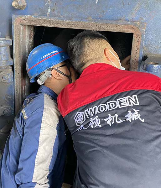 沃顿液压扳手前往宝武集团旗下马钢某铁厂测量选型
